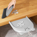 Set Matura si Faras, Flippy, Pentru Birou, din PP, Model Ursulet, 23.5 x 18 cm, Gri