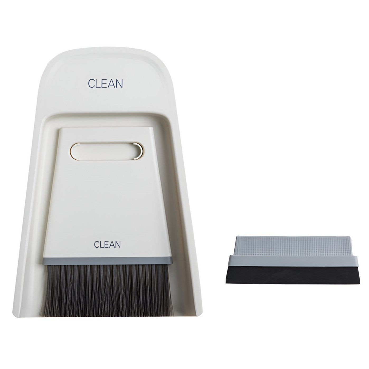 Set Mini Matura si Faras, Flippy, Uz Casnic, Doua Perii, pentru Birou, Bucatarie, Casa, 19.5x13.8x3.6 cm, Gri