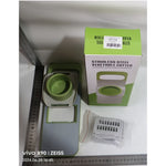Set Multifunctional din 7 Piese, Flippy, pentru Taierea si Maruntirea Legumelor, Uz Casnic,din Otel Inoxidabil,