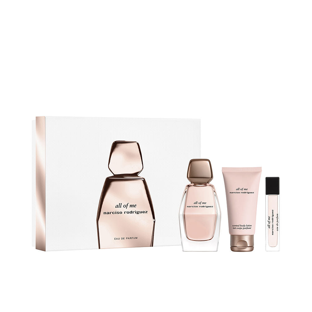 Set Narciso Rodriguez: All Of Me, Eau De Parfum, For Women, 90 ml + All Of Me, Eau De Parfum, For Women, 10 ml + All Of Me, Hydrating, Body Lotion, 50 ml - Olmarkt