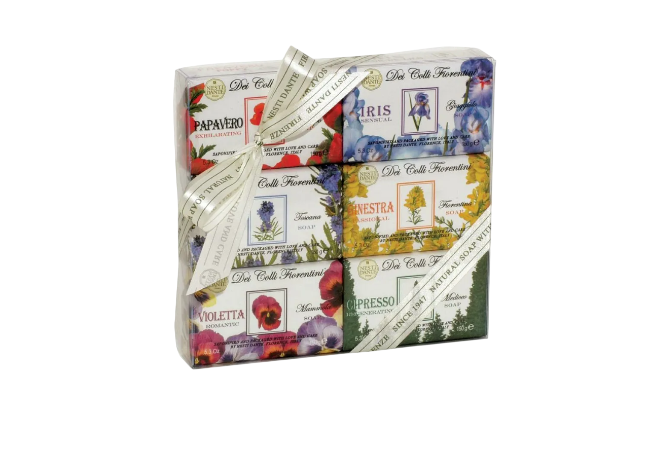Set, Nesti Dante, Dei Colli Fiorentini, Bucată de săpun, 6 buc, 150 g