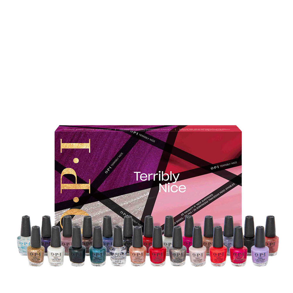 Set, Opi, Terribly Nice, Machiaj, Calendarul de Advent, 25 buc. - Olmarkt