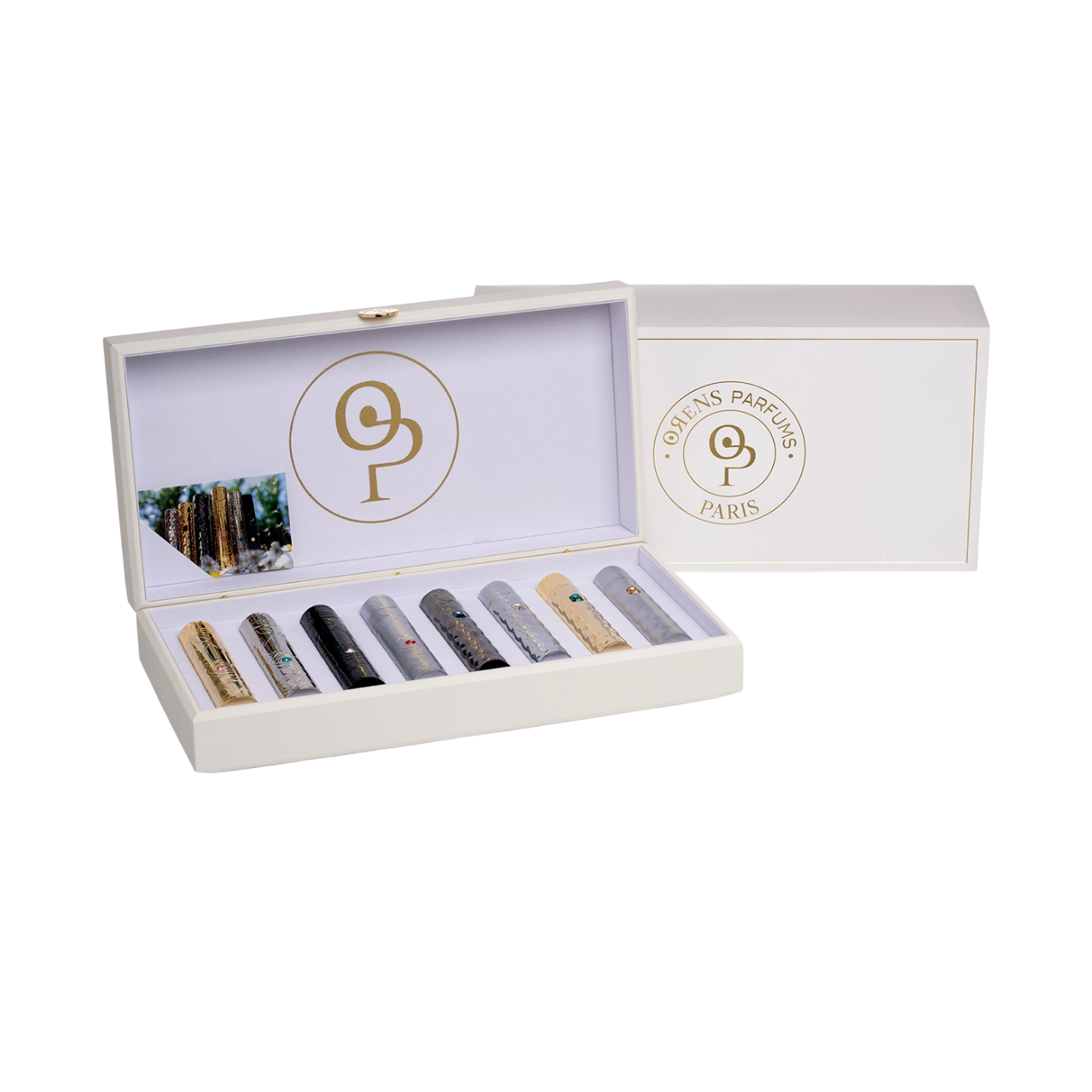 Set, Orens Parfums, Vip Coffret, Apă de parfum, Unisex, 8 buc, 50 ml