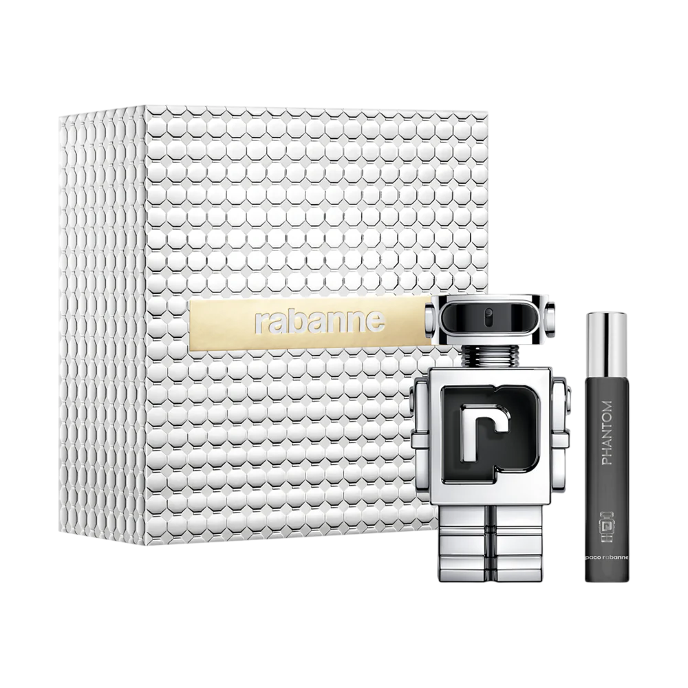Set Paco Rabanne: Phantom In Red, Eau De Toilette, For Men, 100 ml + Phantom In Red, Eau De Toilette, For Men, 20 ml