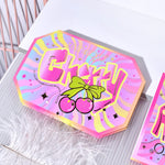 Paleta de Machiaj, KEVIN & COCO, Pink Cherry, Fard de Pleoape, 22 culori, 19 x 13.7 x 1.3 cm