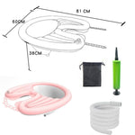 Set Gonflabil pentru Spalat pe Cap, Flippy, pentru Copii, Femei Insarcinate si Varstnici, 81 x 60 x 38 cm, Ajustabil,