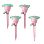 Set picuratoare cu valva pentru irigare Flippy, design floare, viteza reglabila, fixare prin infigere, practic, 16.8 x