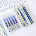 Set Pixuri Profesionale cu Bila, Flippy, pe Baza de Apa Set 12 bucati, Varf Ascutit de 0.5 mm, Pentru Scoala sau Birou,