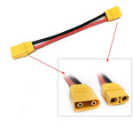 Set prelugitor mufa XT60 tata mama cu cablu siliconic 12AWG 30cm max 30A 500V