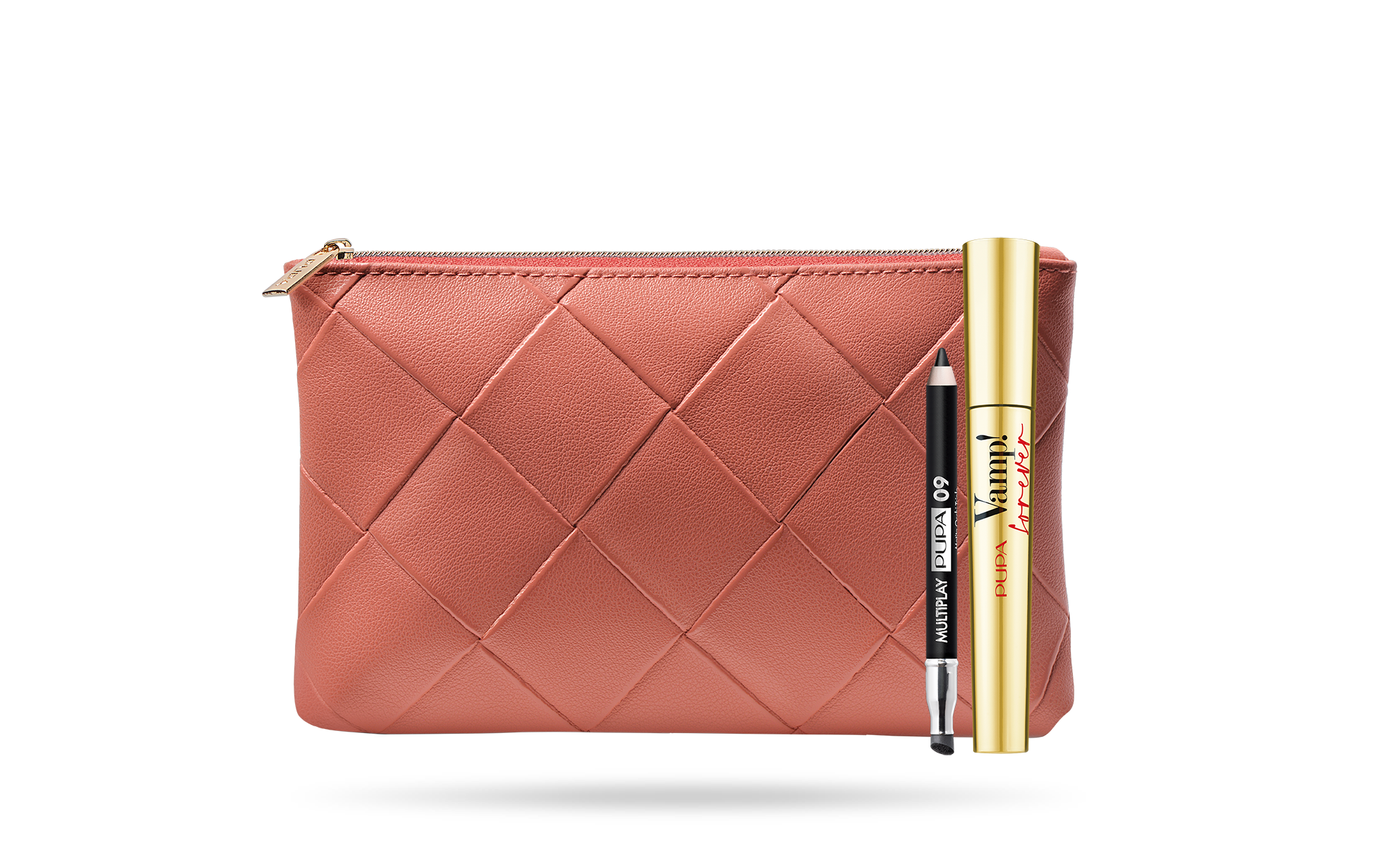 Set Pupa: Multiplay, Double-Ended, Eyeshadow & Kajal Eyeliner 2-In-1, 09, Deep Black, 1.2 g + Vamp! Mascara Forever, Paraben-Free, Waterproof, Mascara, 111, Black, 9 ml - Olmarkt
