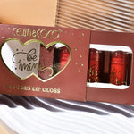 Set Rujuri de Buze Lucioase, KEVIN &amp; COCO, Be Mine 3 Culori, Lip-Gloss, 11 x 7.3 x 2.7cm, Roz-Rosu, Varianta B