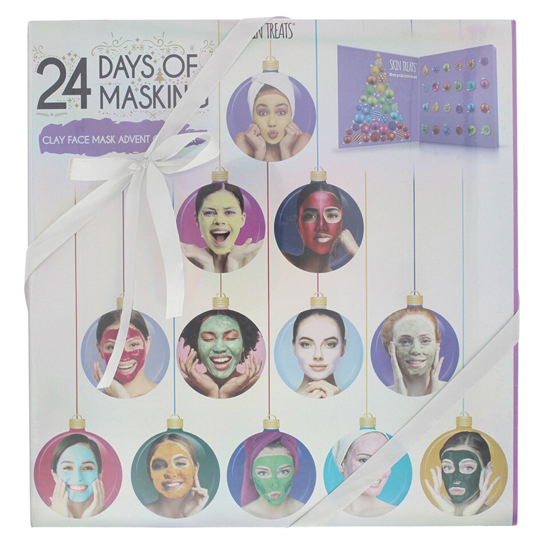 Set, Skin Treats, 24 Days Of Masking Advent Calendar, Mască de argilă, 24 buc, 192 ml