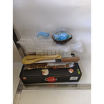 Set Ustensile pentru Sushi, Flippy, Set din 19 Accesorii pentru Sushi, Set pentru Sushi HOME MADE, Cutit Inclus, Forme,