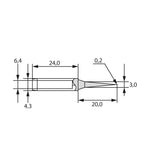 Set varfuri letcon de lipit 2buc pentru 28013 Fahrenheit