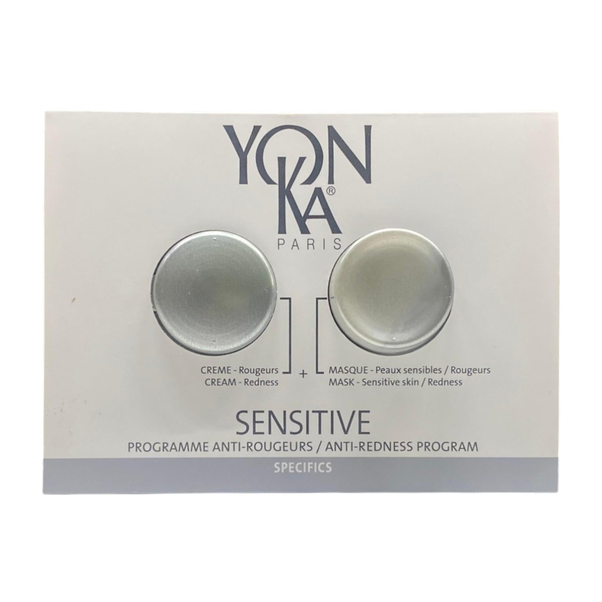Set YonKa: Sensitive, Cream Mask, For Face, 2 ml *Sample + Sensitive, Anti Rougeurs, Cream, For Face, 1 ml *Sample - Olmarkt