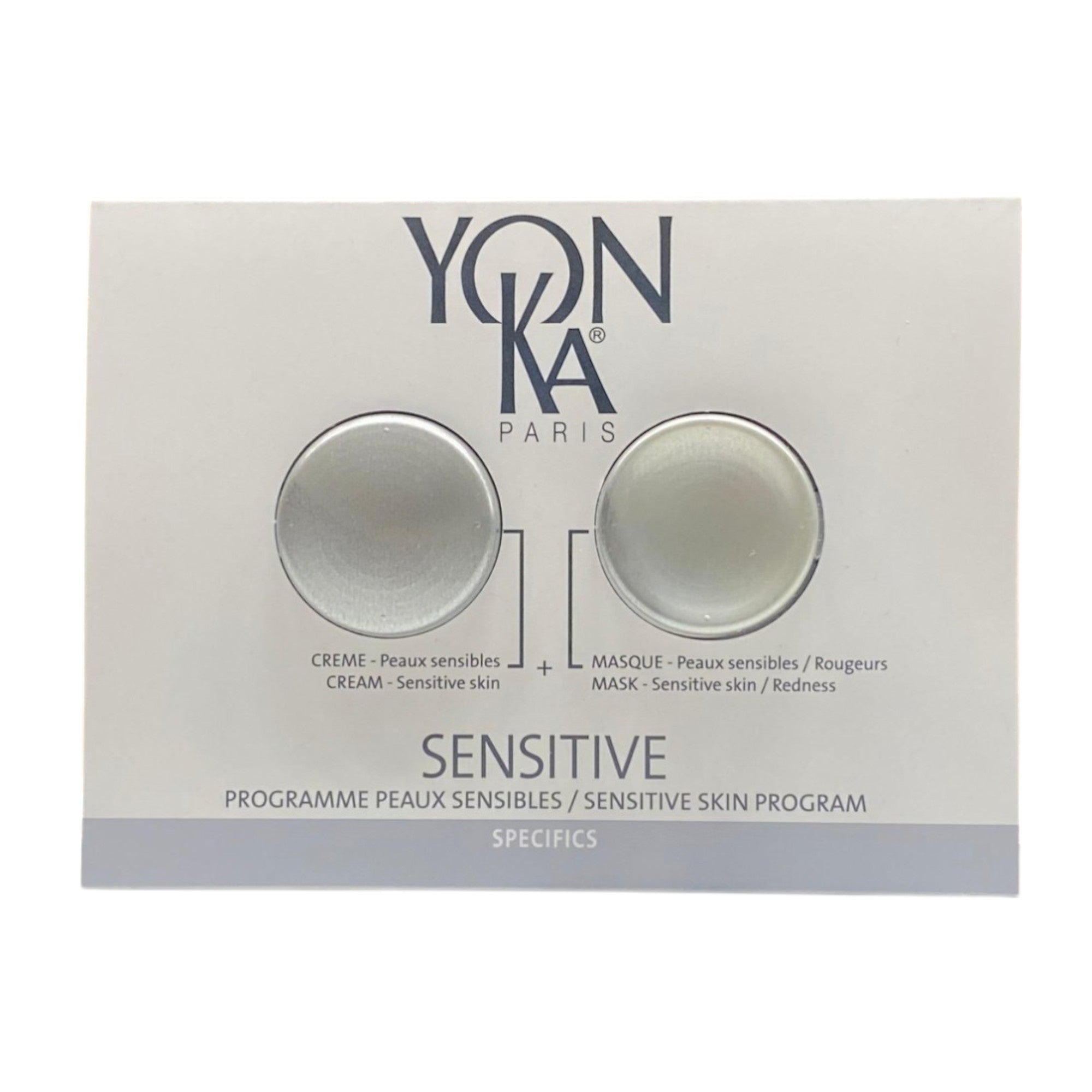 Set YonKa: Sensitive Specifics, Cream Mask, For Face, 2 ml *Sample + Sensitive Specifics, Cream, For Face, 1 ml *Sample - Olmarkt