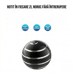Sfera Fidget Spinner Metalic, Flippy, Corp Aliaj Zinc, Rulment Inox, Jucarie Antistres pentru Focus si Relaxare,