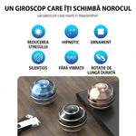 Sfera Fidget Spinner Metalic, Flippy, Corp Aliaj Zinc, Rulment Inox, Jucarie Antistres pentru Focus si Relaxare,