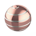Sfera Fidget Spinner Metalic, Flippy, Corp Aliaj Zinc, Rulment Inox, Jucarie Antistres pentru Focus si Relaxare,