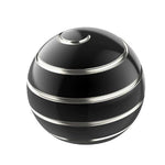 Sfera Fidget Spinner Metalic, Flippy, Corp Aliaj Zinc, Rulment Inox, Jucarie Antistres pentru Focus si Relaxare,