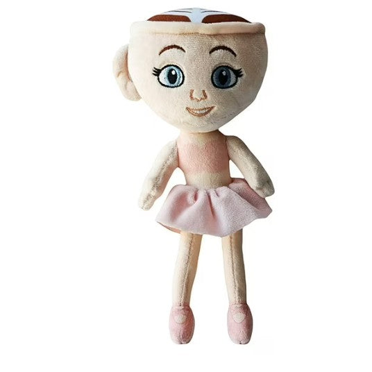 Jucarie Moale de Plus Italian Brainrot, Flippy, cu Agatatoare, Model Ballerina Cappuccina, Jucarie Moale pentru Copii,