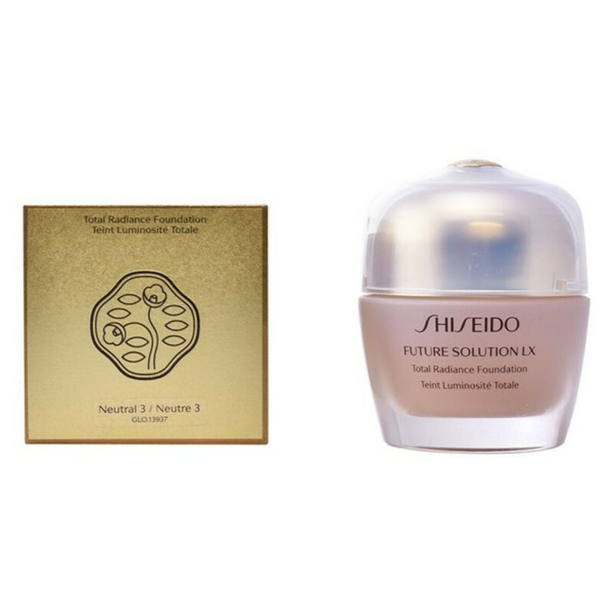 Shiseido, Future Solution Lx Total Radiance, Fond de ten cremos, N3, 30 ml - Olmarkt