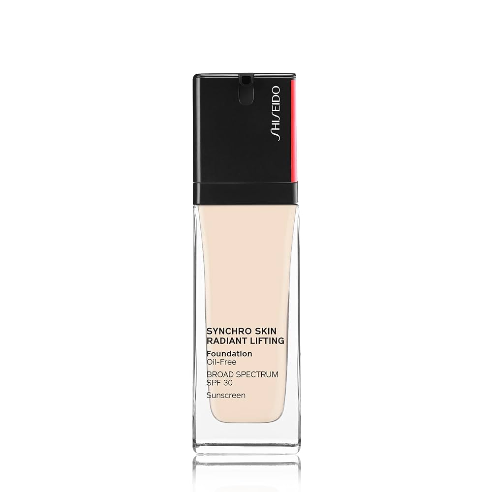 Shiseido, Synchro Skin Radiant Lifting, Fond de ten lichid, 110 Alabastru, SPF 30, 30 ml