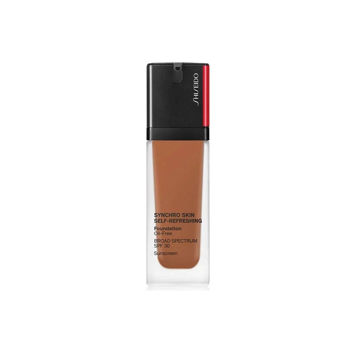 Shiseido, Synchro Skin Self-Refreshing, Fără ulei, Fond de ten lichid, 450, Cupru, SPF 30, 30 ml - Olmarkt