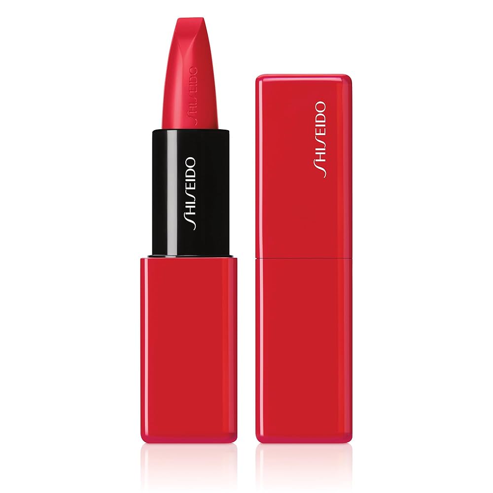 Shiseido, Technosatin, Gel, Ruj lichid, PATRU SUTE ȘAISPREZECE, Deplasare spre roșu, 4 g