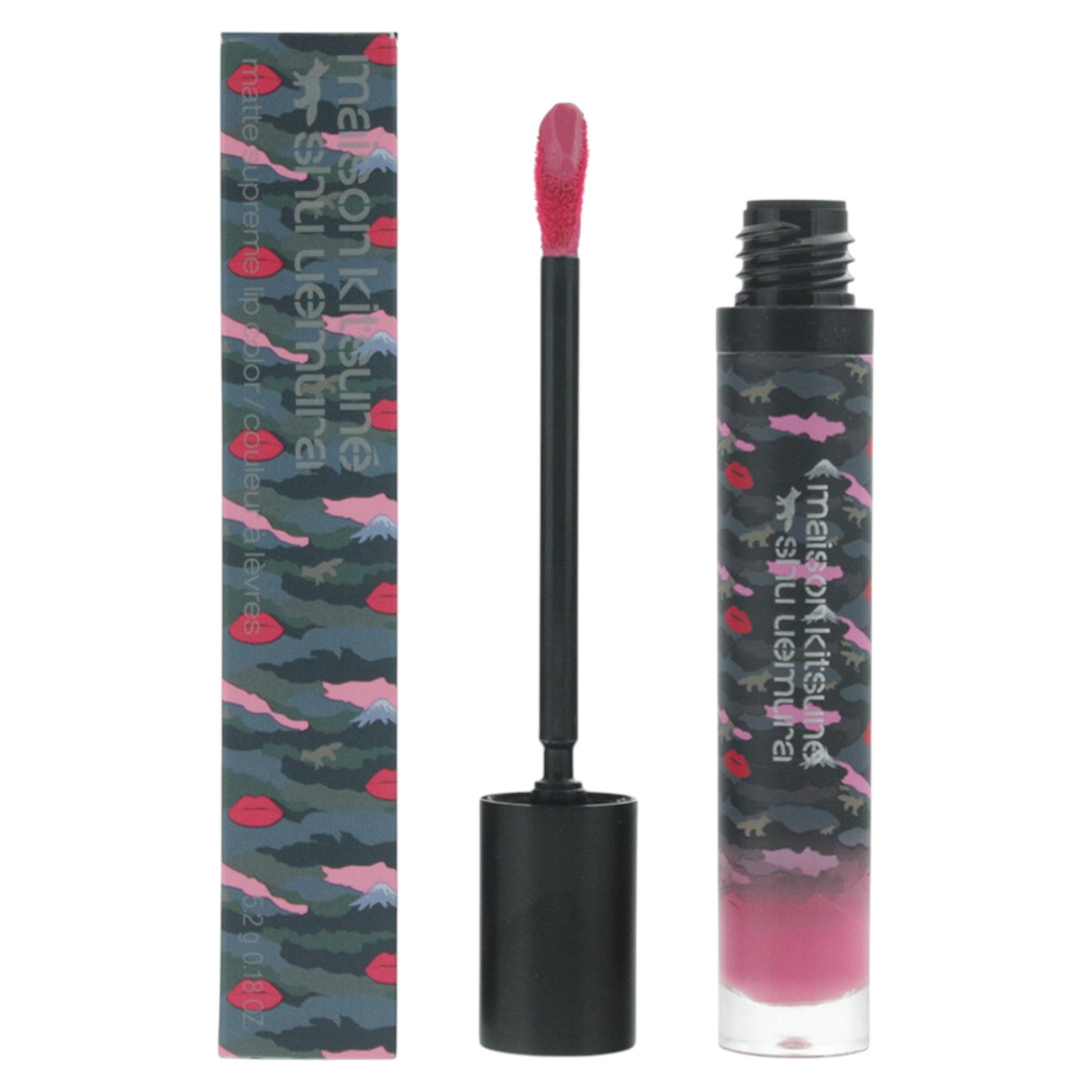 Shu Uemura, Maison Kitsune, Hidratant, Cremă, Ruj cremos, 378, Roz, 5.2 g