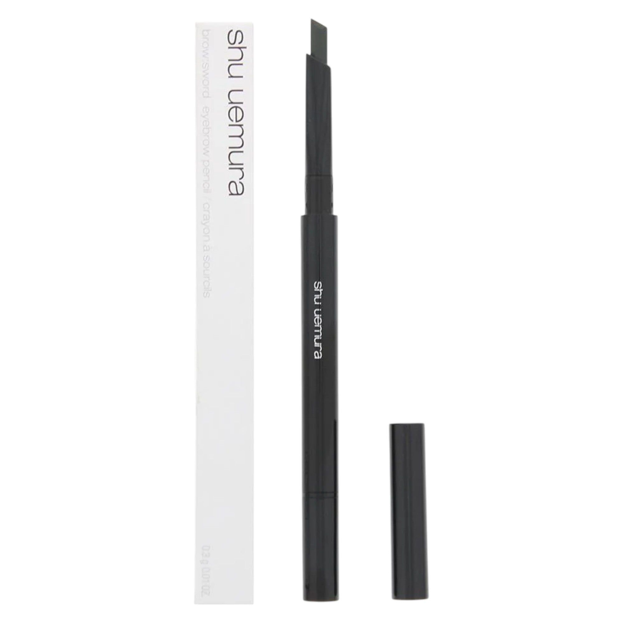 Shu Uemura, Sword, Tus lichid pentru sprâncene, Verde cenușă, 0.3 g