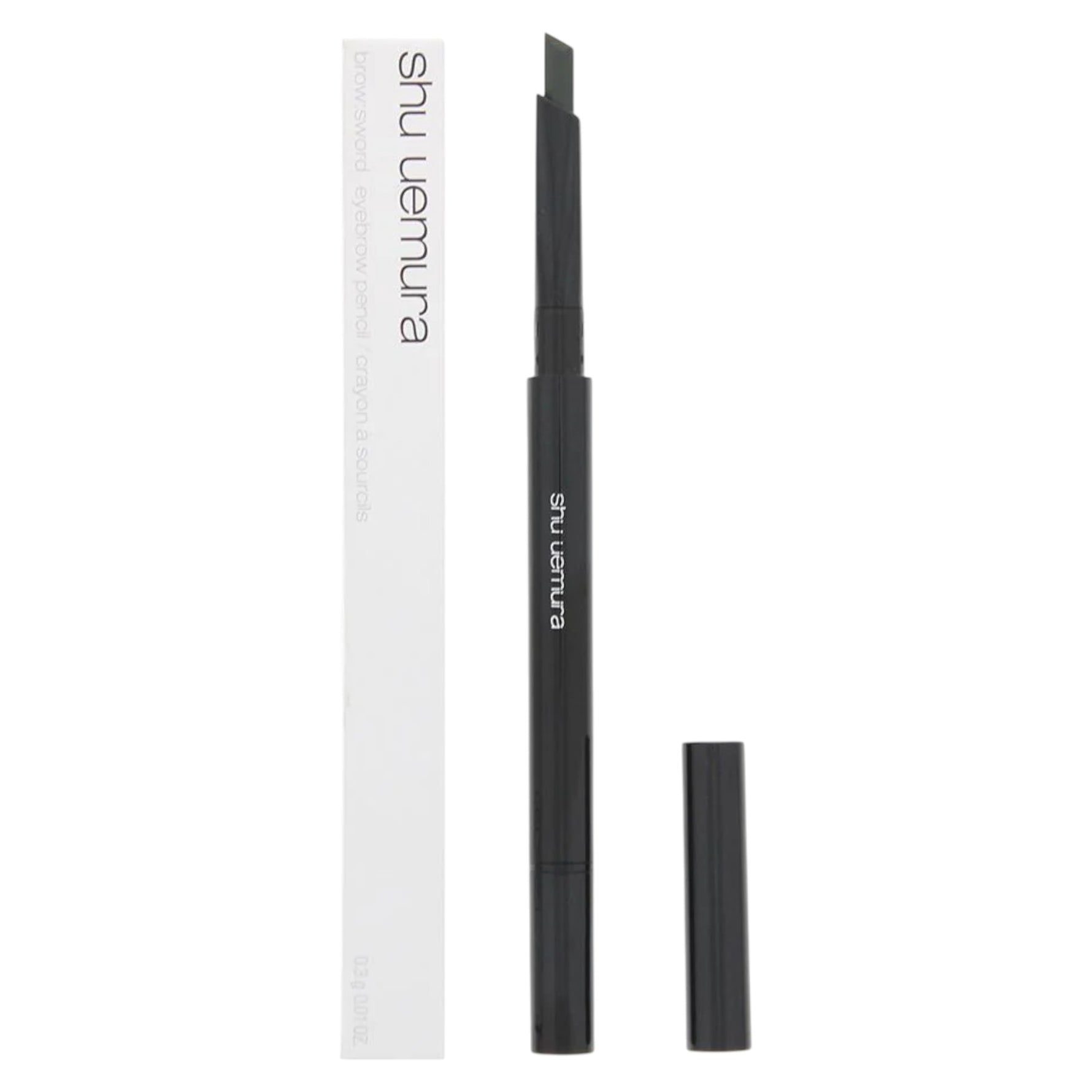 Shu Uemura, Sword, Tus lichid pentru sprâncene, Verde cenușă, 0.3 g