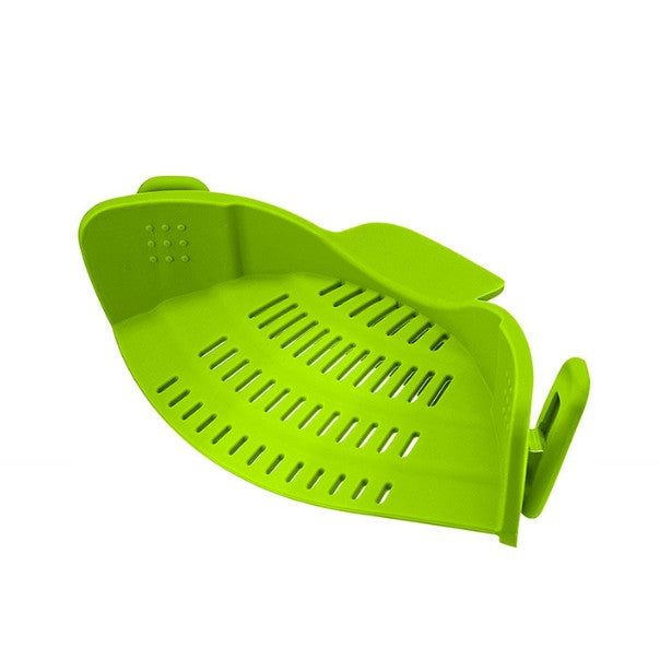 Strecurator Filtru pentru Vase, Flippy, din Silicon Rezistent la Temperaturi Inalte, Universal, Paste, Legume, Fructe,