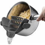 Strecurator Filtru pentru Vase, Flippy, din Silicon Rezistent la Temperaturi Inalte, Universal, Paste, Legume, Fructe,