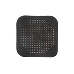 Filtru Chiuveta, Flippy, Anti-infundare, cu Ventuze, 14.5 x 14.5 cm, Flexibil, Negru