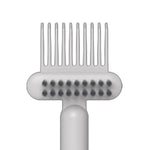 Perie pentru Curatarea Parului, Flippy, din Plastic, 16 x 5 cm, Alb