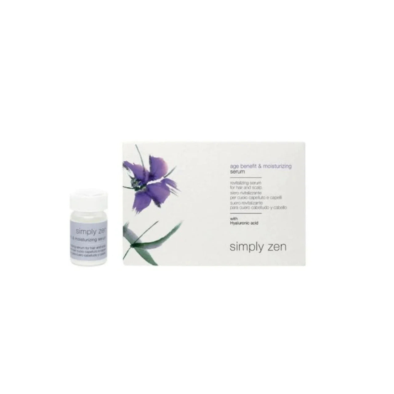Simply Zen, Age Benefit & Moisturizing, Ser pentru păr, Pentru revitalizare, 12x, 5 ml - Olmarkt