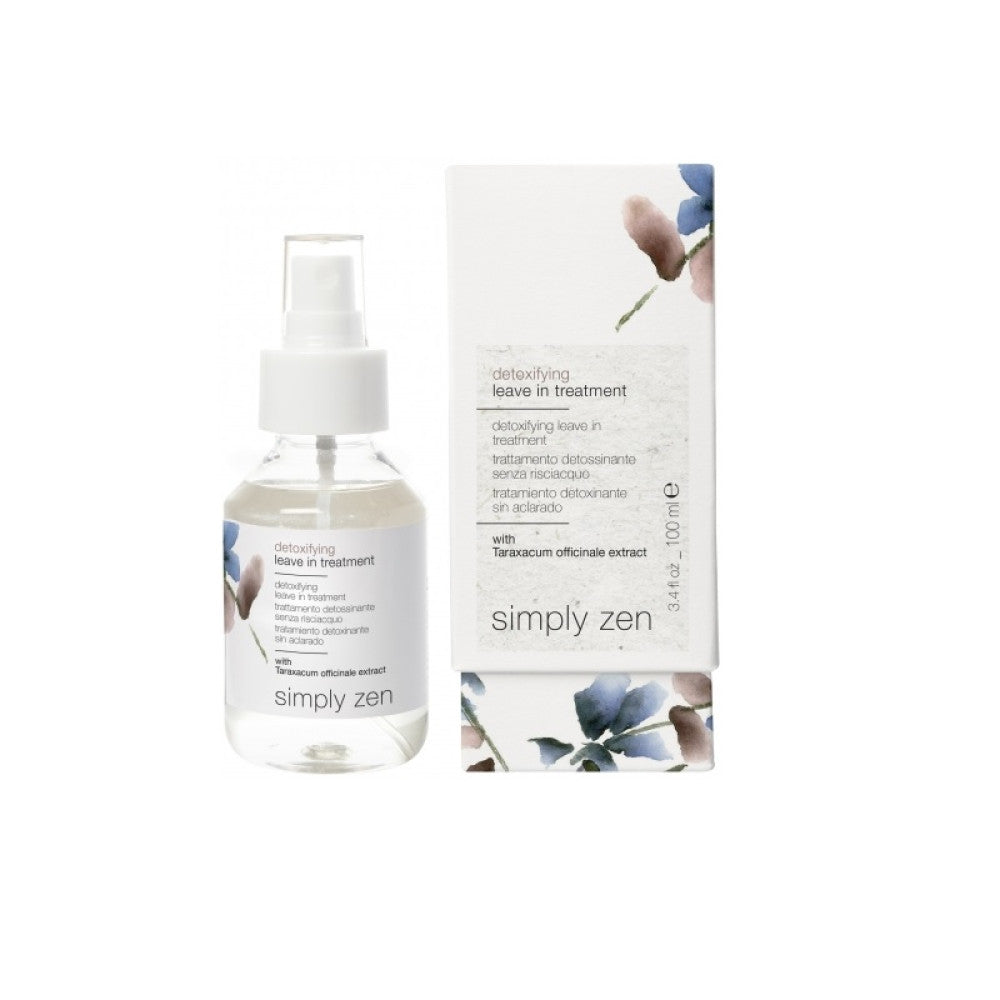 Simply Zen, Detoxifying, Uleiuri esențiale, Serum de tratament pentru scalp fără clătire, Pentru detoxifiere, 100 ml - Olmarkt