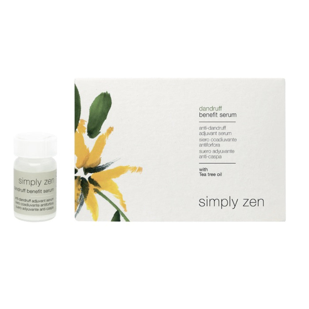 Set, Simply Zen, Dandruff Benefit, Ser pentru păr, Antimătreață, 12 buc, 5 ml - Olmarkt