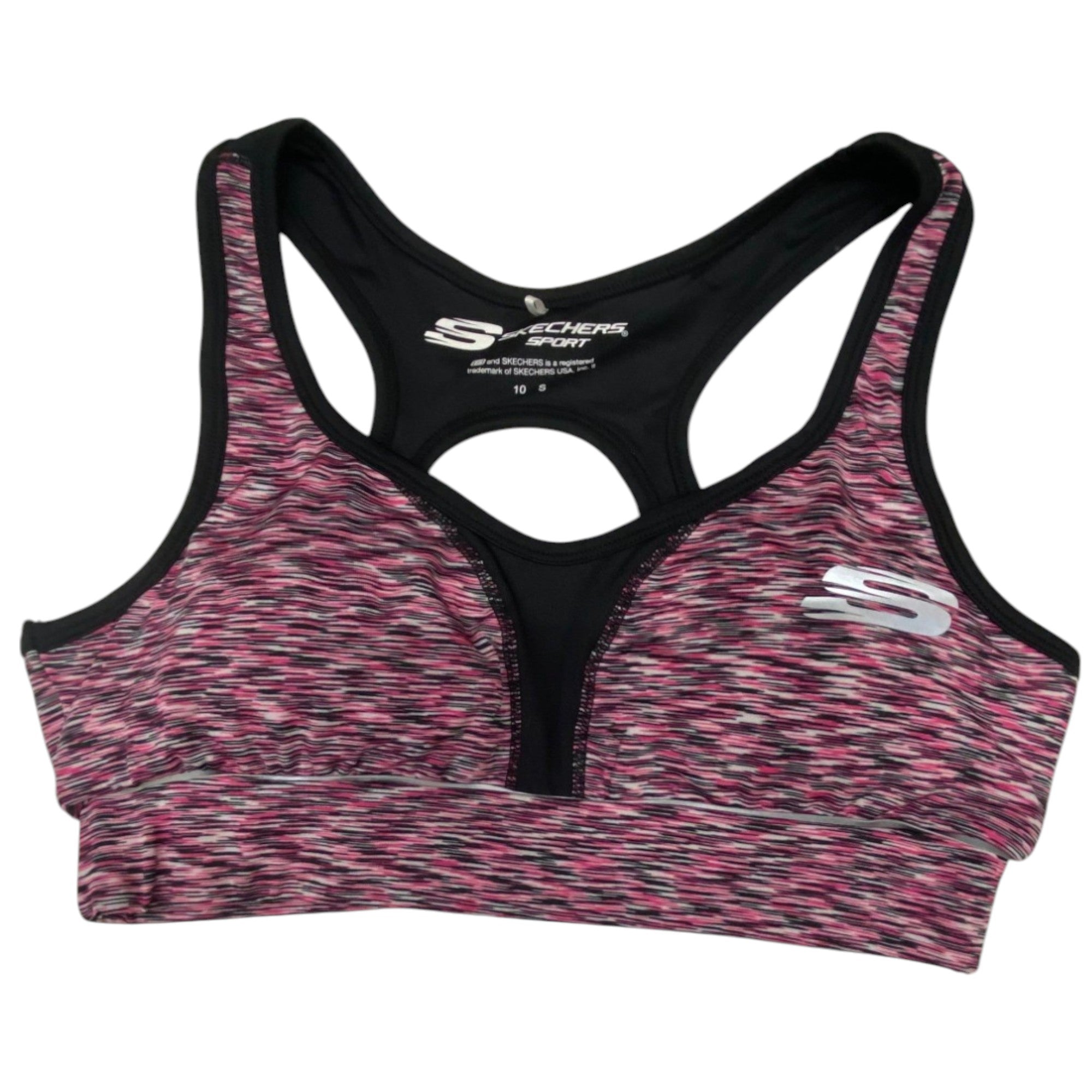 Skechers, Erinlined, Sutien sintetic pentru femei sportive, Magenta, Pentru femei, Mărimea 10 - Olmarkt