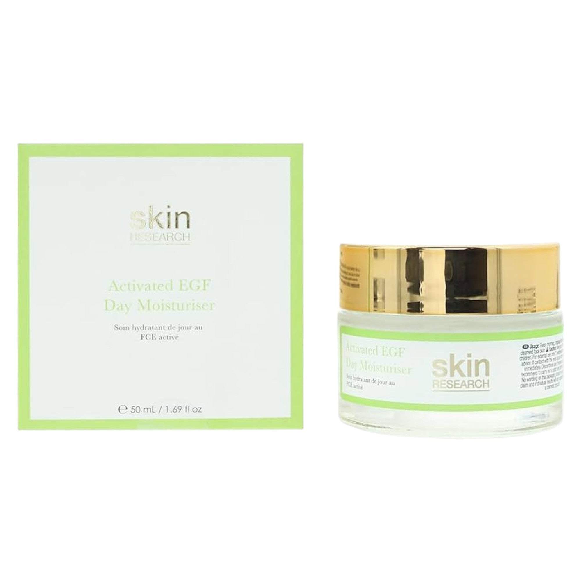 Skin Research, Advanced Epidermal Growth Factor, Cremă hidratantă, Smântână, Pentru față, 50 ml