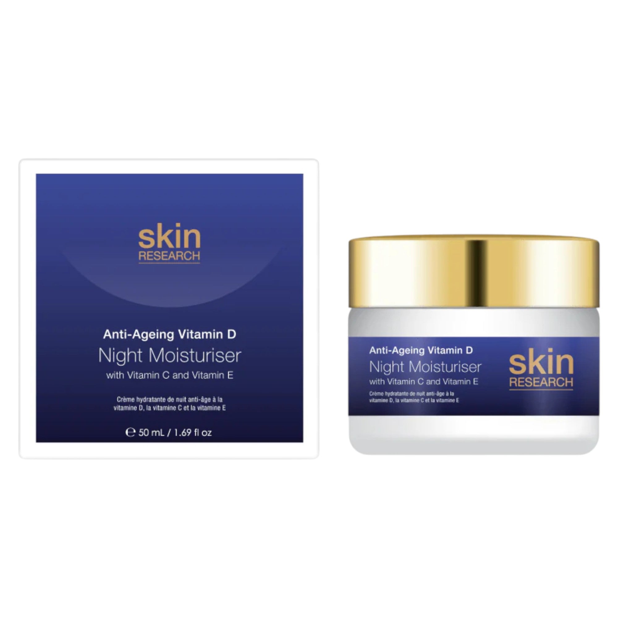 Skin Research, Intelligent Youth Peptide, Anti-îmbătrânire, Smântână, Pentru față, 50 ml