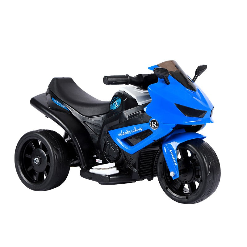 Motocicletă Electrică cu 3 Roti, Flippy, Acumulator Încarcare, Anti-Rasturnare, Lumini, Sunete, Off-Road, Baterie 6V