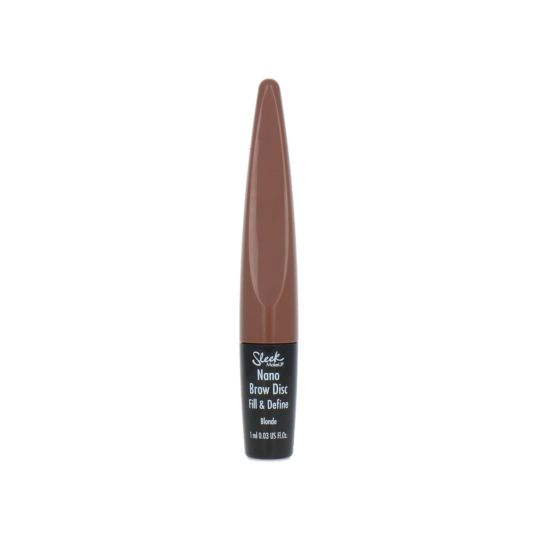 Sleek MakeUP, Nano Brow Disc Fill & Define, Gel pentru sprâncene, Blondă, 1 ml - Olmarkt