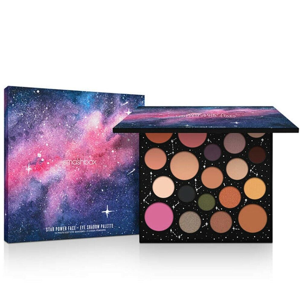 Smashbox, Cosmic Celebration, Culoare proaspătă & strălucire, Paletă de față, 7.5 g - Olmarkt