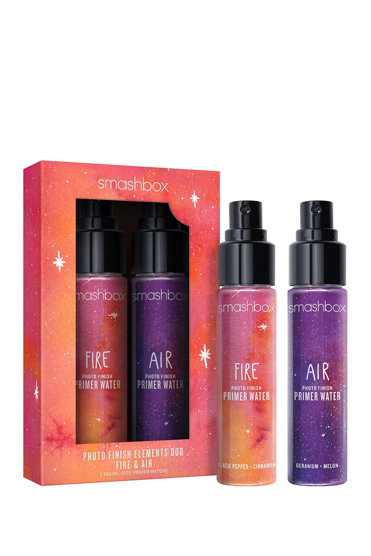 Set Duo, Smashbox, Cosmic Celebration Water Fire & Air, Amorsă lichidă, 2 buc, 30 ml - Olmarkt