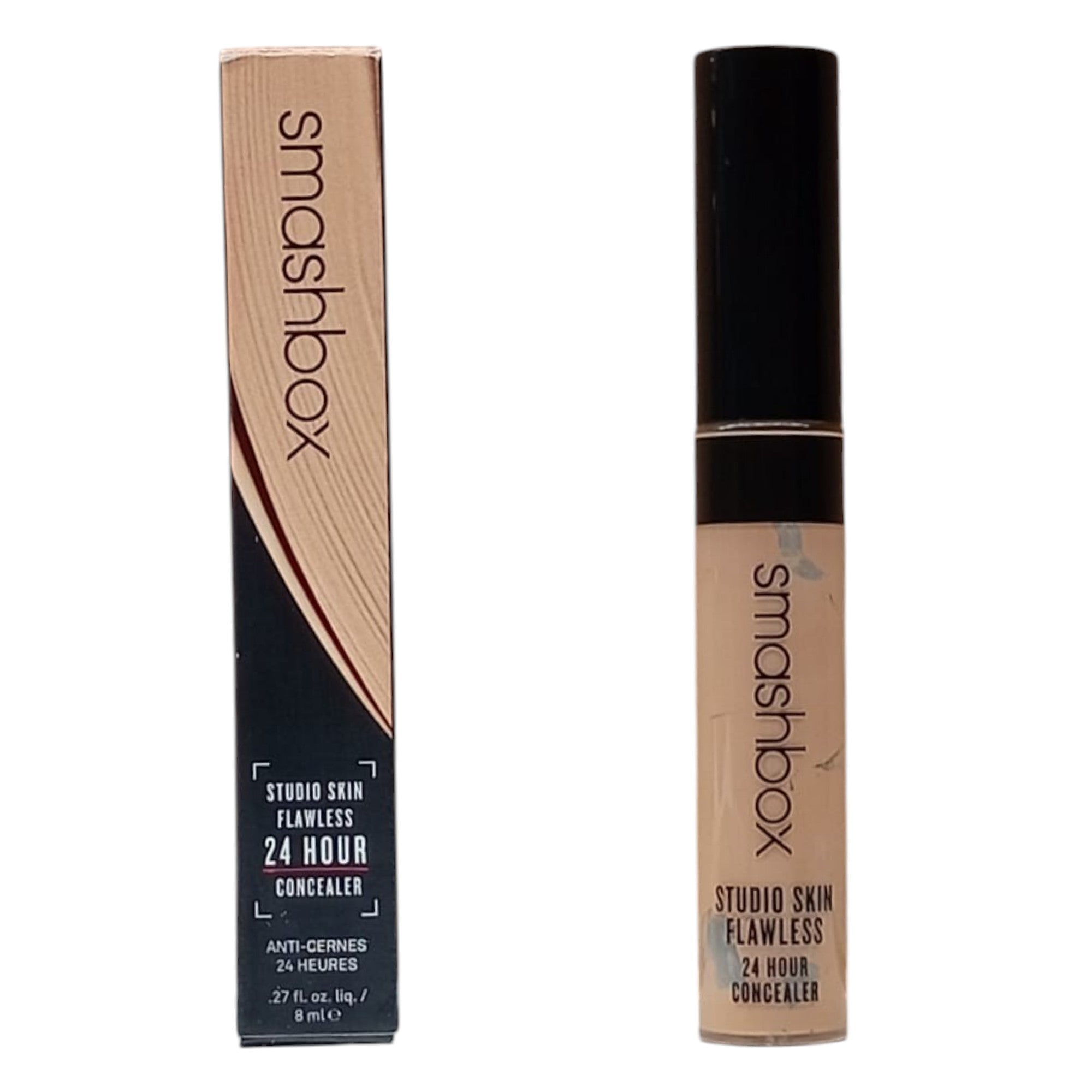 Smashbox, Studio Skin Flawless, Corector lichid, Măslin cald mediu deschis, 8 ml - Olmarkt