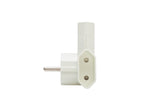 Soclu EURO x3 distribuitor T alb montare incastrata Home TPF3E
