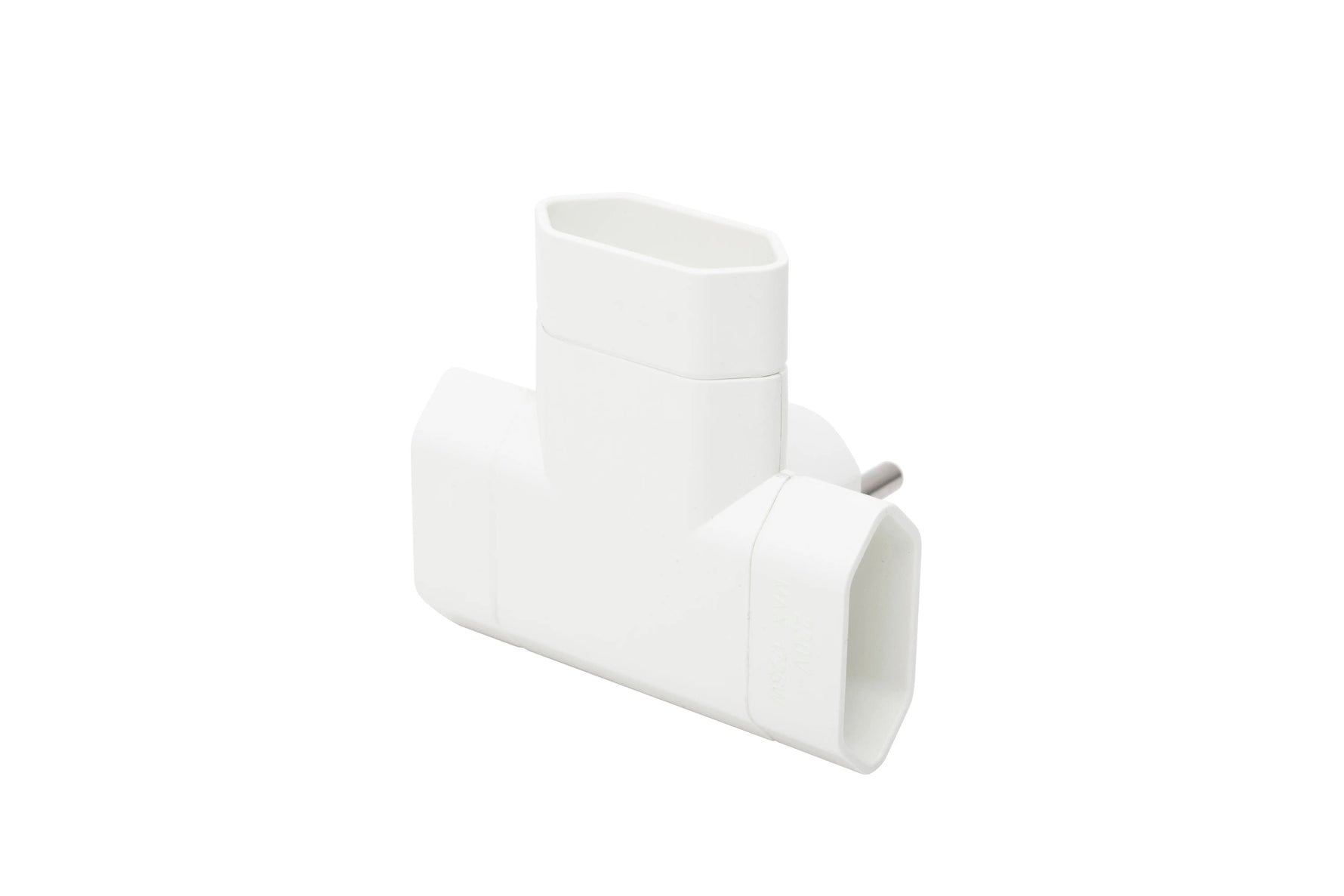 Soclu EURO x3 distribuitor T alb montare incastrata Home TPF3E