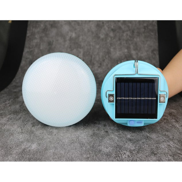 Lama Solara, Flippy, 2in1, Incarcare Solara/USB, LED, din Plastic, 3 Trepte de Intensitate, 100 W, 5V, 13 x 13 x 7 cm,